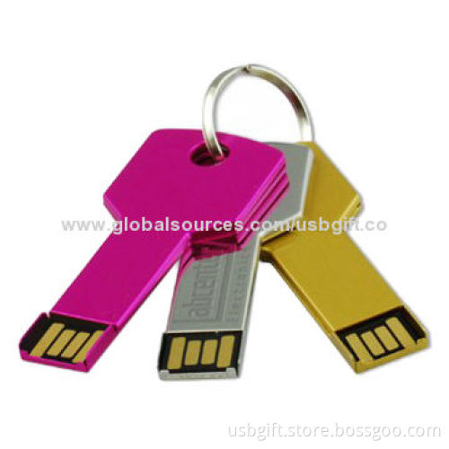 USB Stick Memory, 8GB, Colorful Key Shape